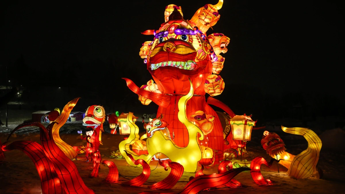 Фестиваль гігантських китайських ліхтарів у Києві – фоторепортаж