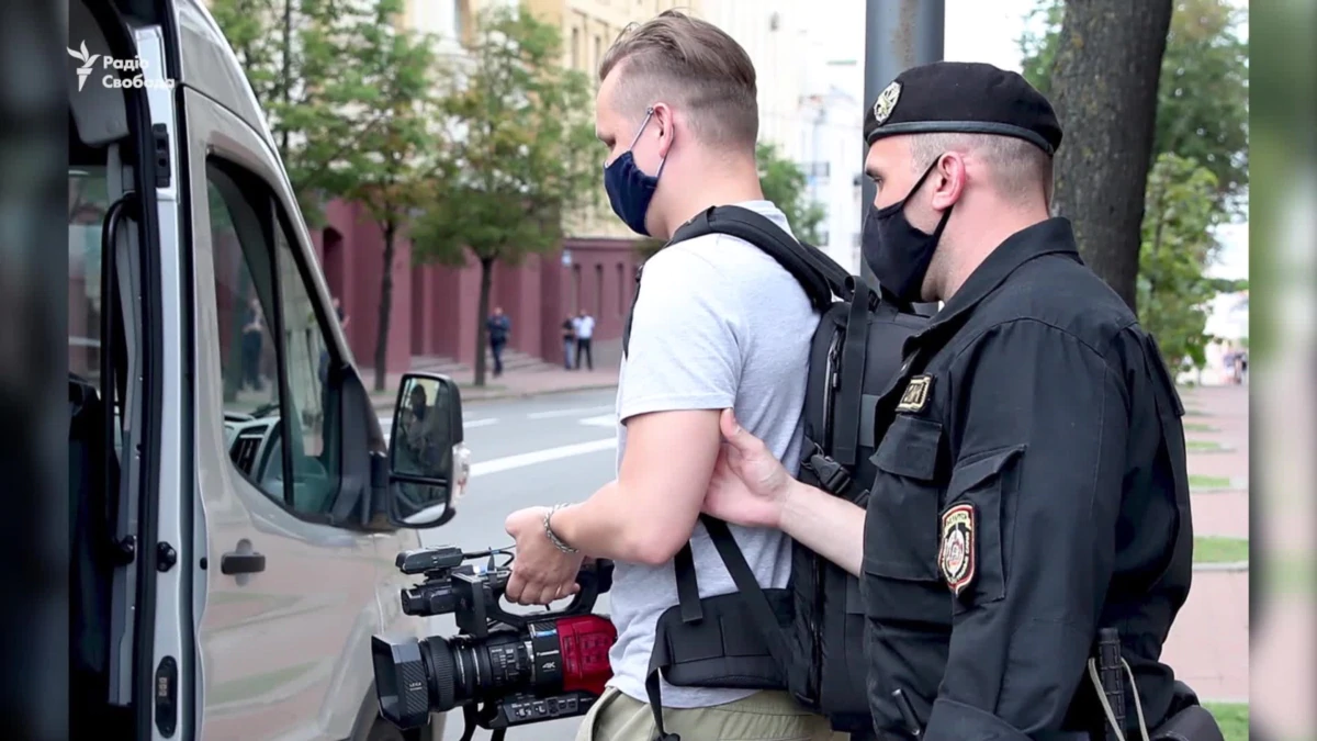 переслідування журналістів за професійну діяльність у Білорусі (відео)